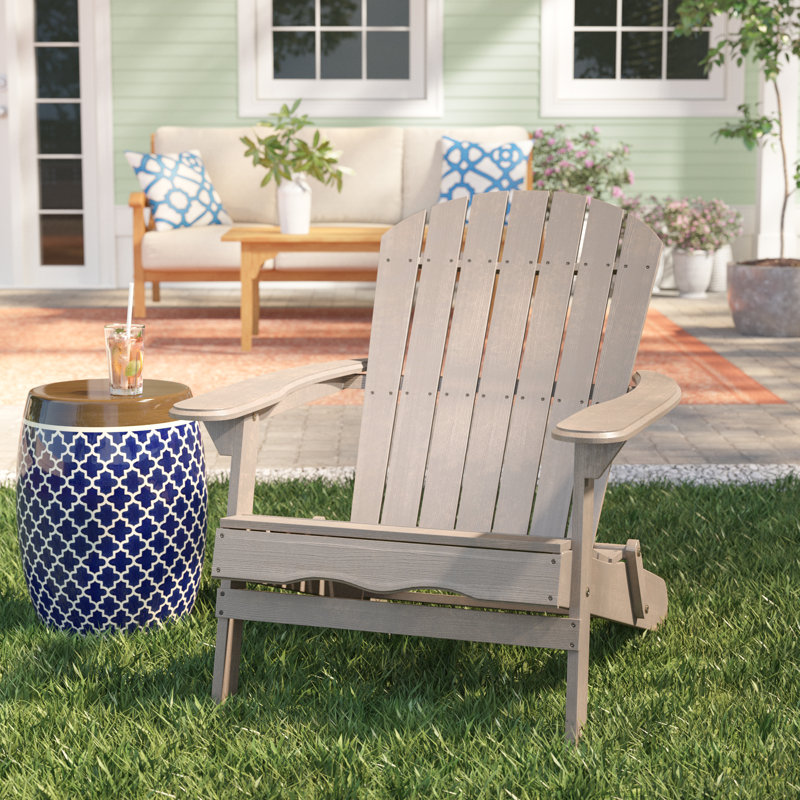 Birch Lane™ Ridgeline Solid Wood Folding Adirondack Chair & Reviews